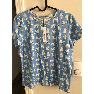 Alice and Olivia poodle shirt